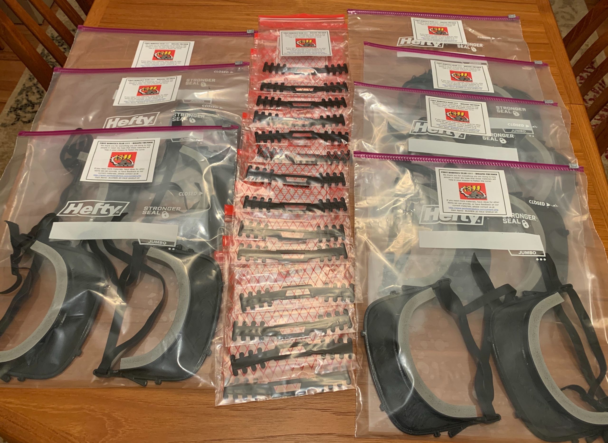 3D Printed Face Shields and Surgical Mask Straps